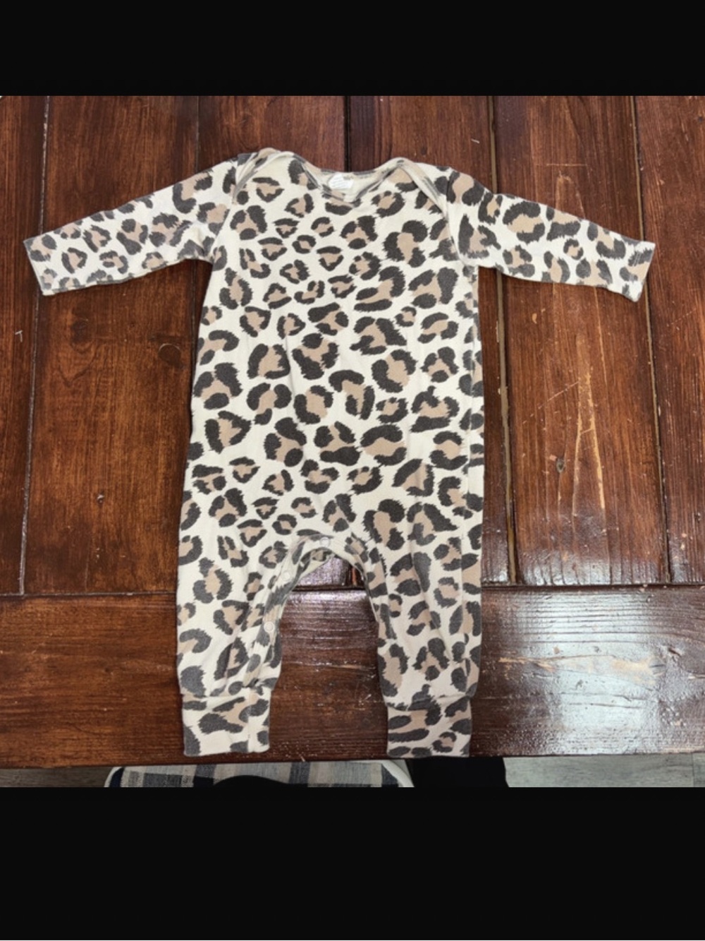 Tesa Babe Leopard Print Baby Romper